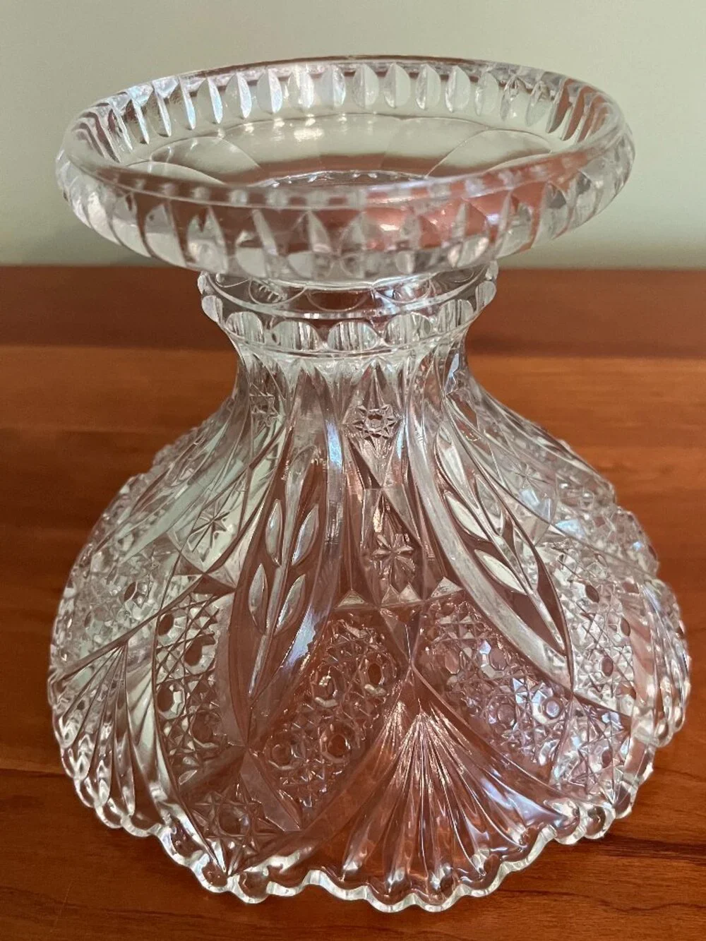 Vintage 2 Piece ABP Punch Bowl